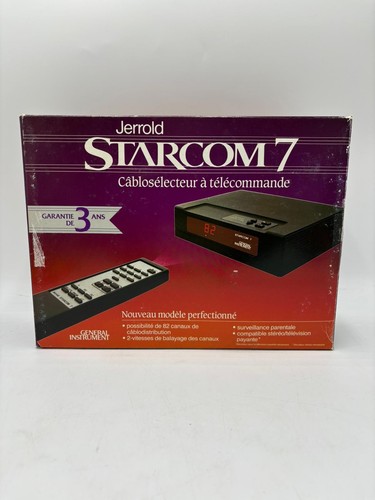 Nos jerrold starcom remote - 7,
